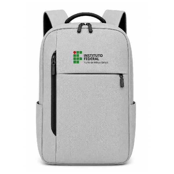 Mochila de Nylon USB 21L – Cinza