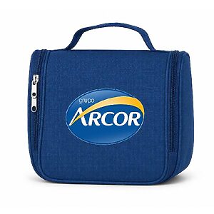 Necessaire Algodão Ziper Duplo Feminina