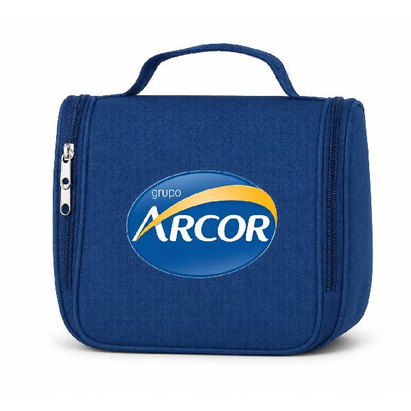 Necessaire Algodão Ziper Duplo Feminina