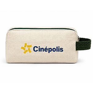 Necessaire Algodão Ziper Duplo