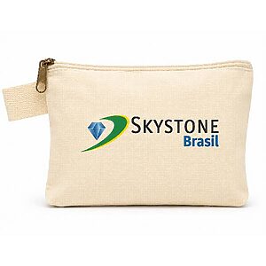 Necessaire Algodão Reta Crua