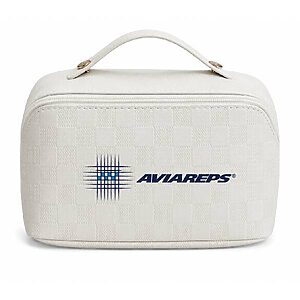 Necessaire De Couro Com Alça Personalizada Brindes