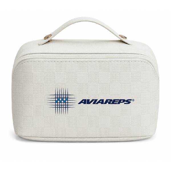 Necessaire De Couro Com Alça Personalizada Brindes