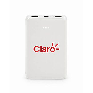 Carregador de Celular Power Bank Branco
