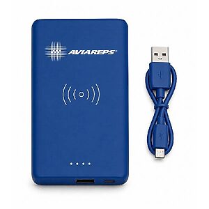 Carregador de Celular Power Bank Azul