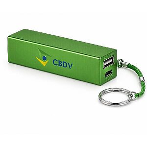 Carregador de Celular Power Bank Verde
