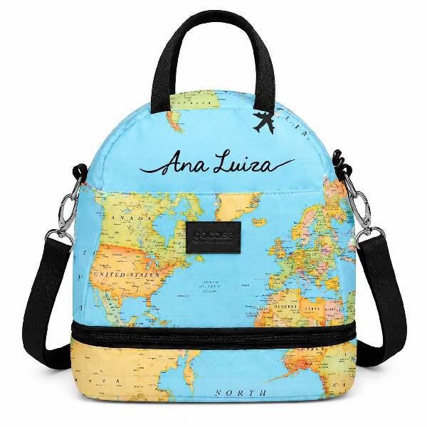 Bolsa Térmica com Estampa Feminina