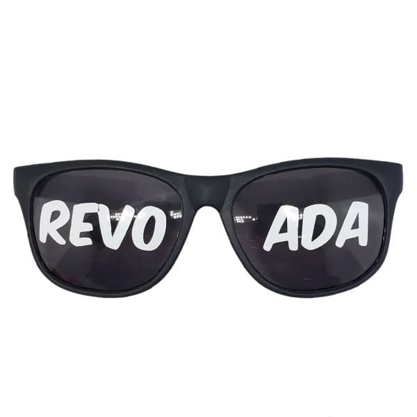 ÓCULOS COLOR ESTILO REVOADA LENTES ESCRITAS
