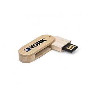 Pen Drive Bambu Giro Oval