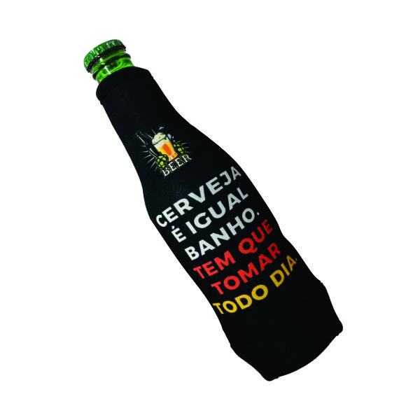 Porta Garrafa Long Neck Térmico De Neoprene