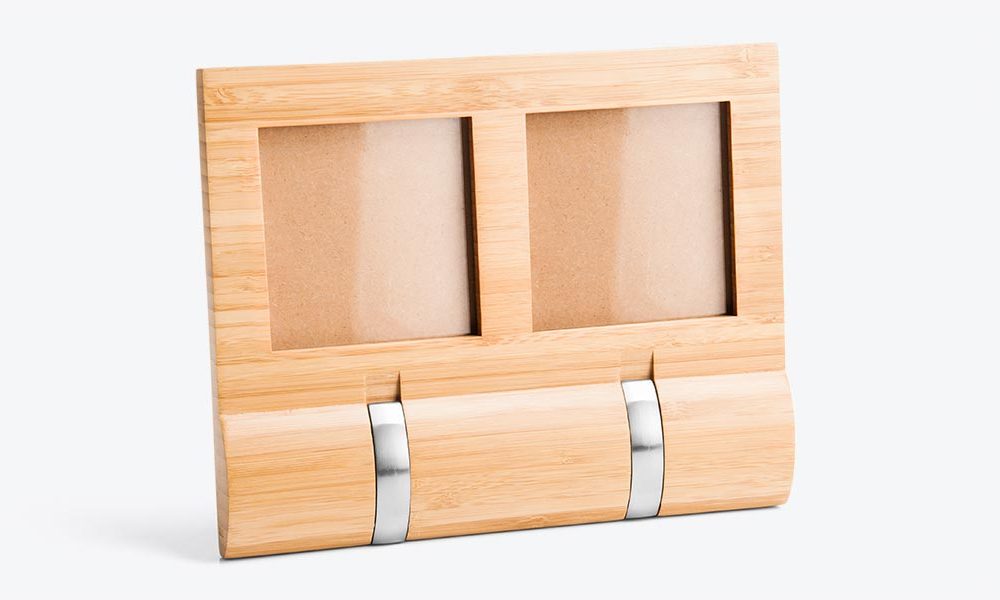 Porta Retrato Personalizado de Bambu