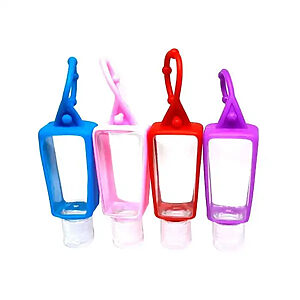 Porta álcool gel chaveiro