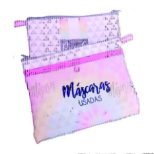 Porta máscara personalizada