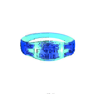 Pulseira com LED Colorido Ativada por som/música
