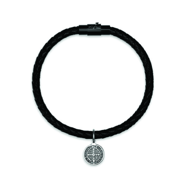 Pulseira de borracha Trançada