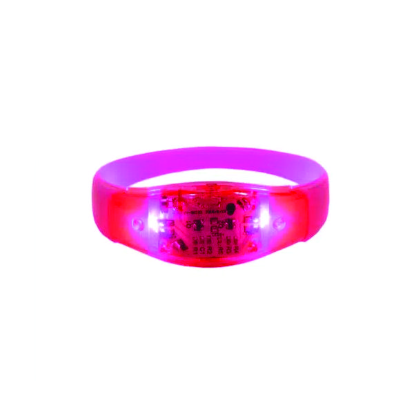 Pulseira de silicone com LED