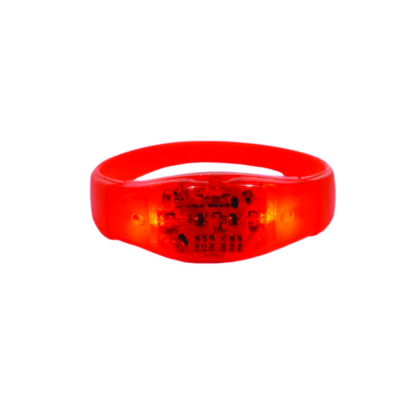 Pulseira em Nylon com LED Ativada por controle remoto