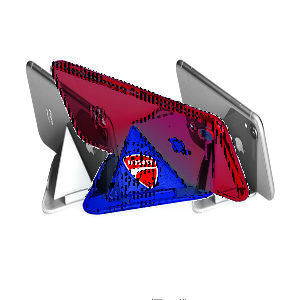 Suporte de mesa personalizado para smartphone