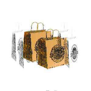 Sacola De Papel Kraft Personalizada