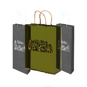 Sacolas de Natal Verde