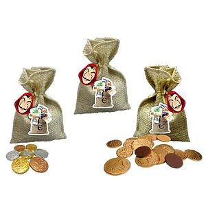 Saquinho de Juta La Casa de Papel