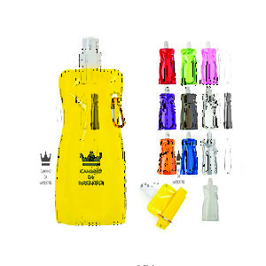 Squeeze Flexível Dobrável 480 ml Personalizado