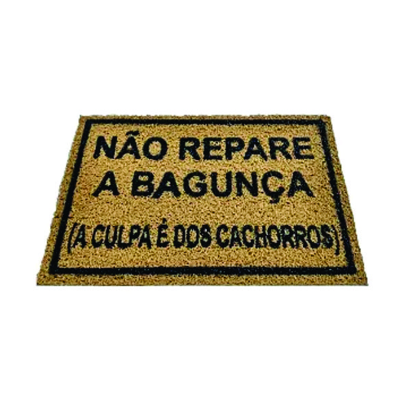 Tapete Capacho Limpe Sim Personalizado