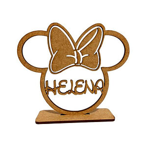 Totem de Mesa Minnie em MDF