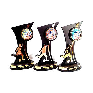 Troféu De Madeira Personalizado