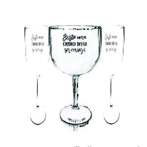 Taça de acrílico personalizada