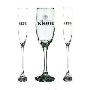 Taça de vidro personalizada