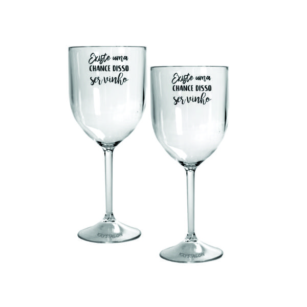 Taça de vinho personalizada