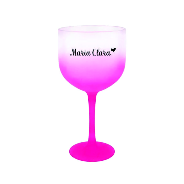 Taça personalizada com nome