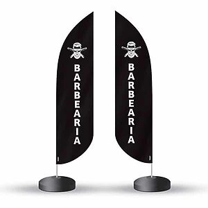 Wind Banner Personalizado Estacada para Solo