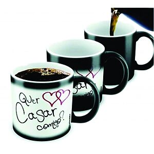 Xícara Mágica Porcelana Personalizada