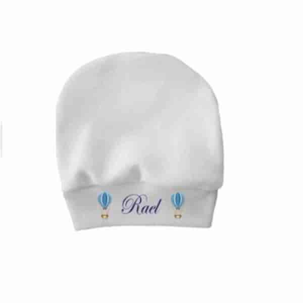 Touca para bebê personalizada