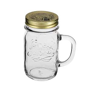 Caneca de Vidro com Tampa