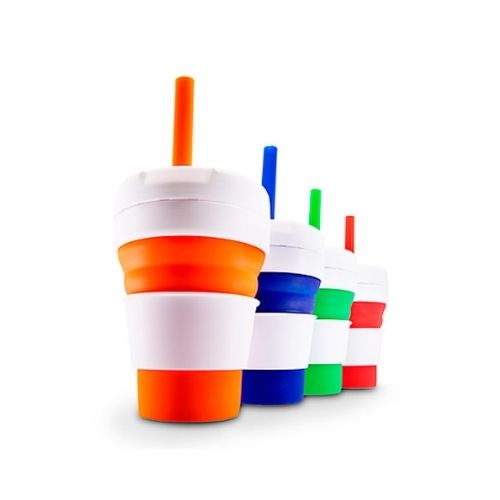 Copo dobrável de silicone personalizado Brindes