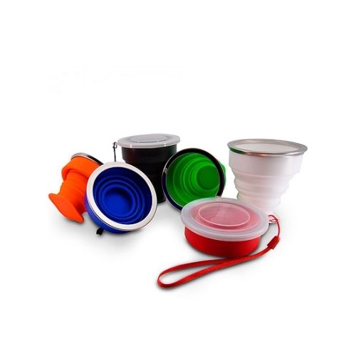 Copo dobrável personalizado Brindes