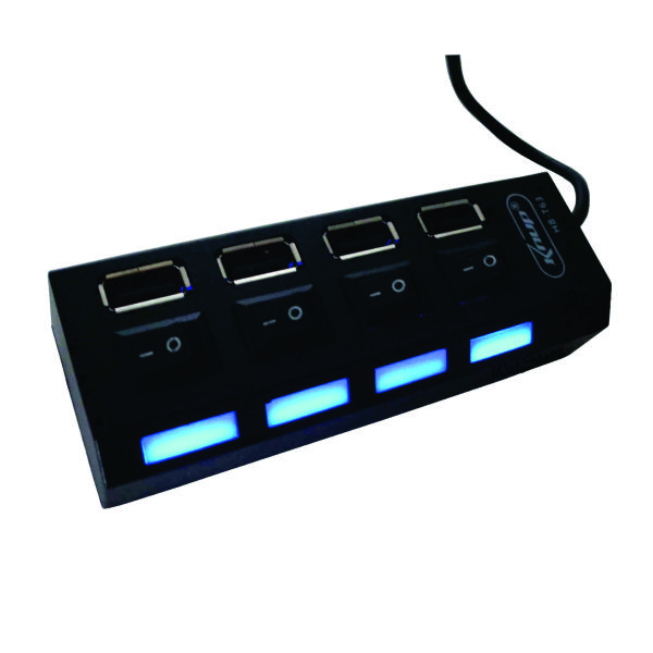 Hub USB 2.0 4 portas