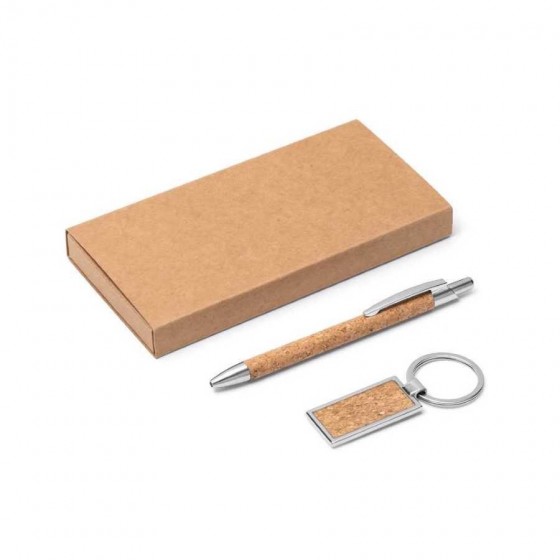 kit chaveiro e caneta