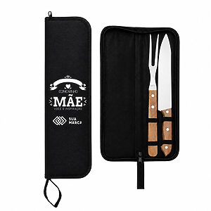 Brinde kit churrasco personalizado