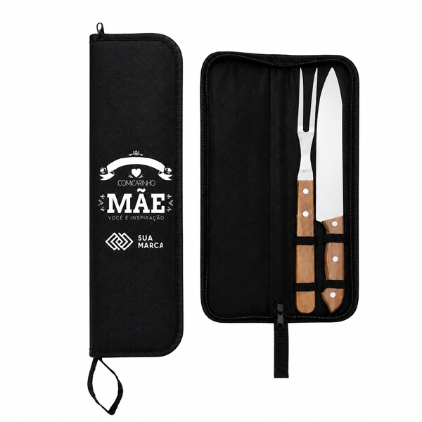 Brinde kit churrasco personalizado