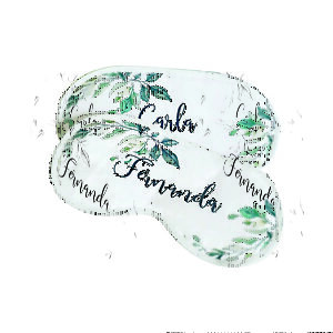 Mascara para Dormir Personalizada Casamento