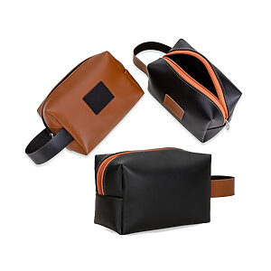 Necessaire Masculina de Couro Personalizada